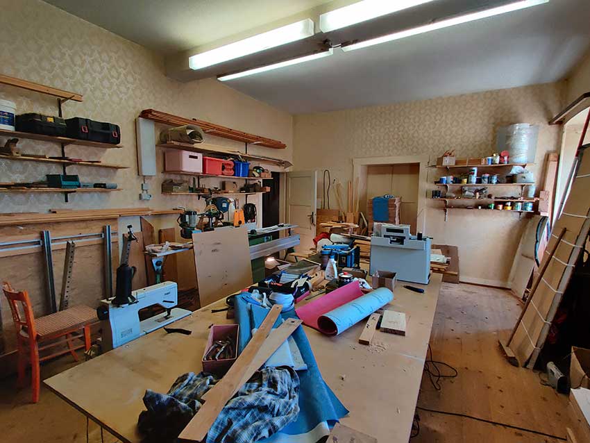 In der Tischlerwerkstatt (Foto 2 von 2)